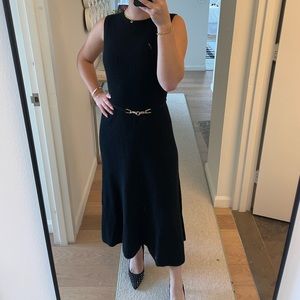 Elie Tahari Black Sleeveless Dress